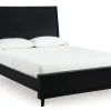 Ashley Danziar Panel Bed with Framed Panel Footboard