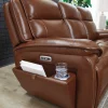 Healy Pier Leather Power Reclining Sofa