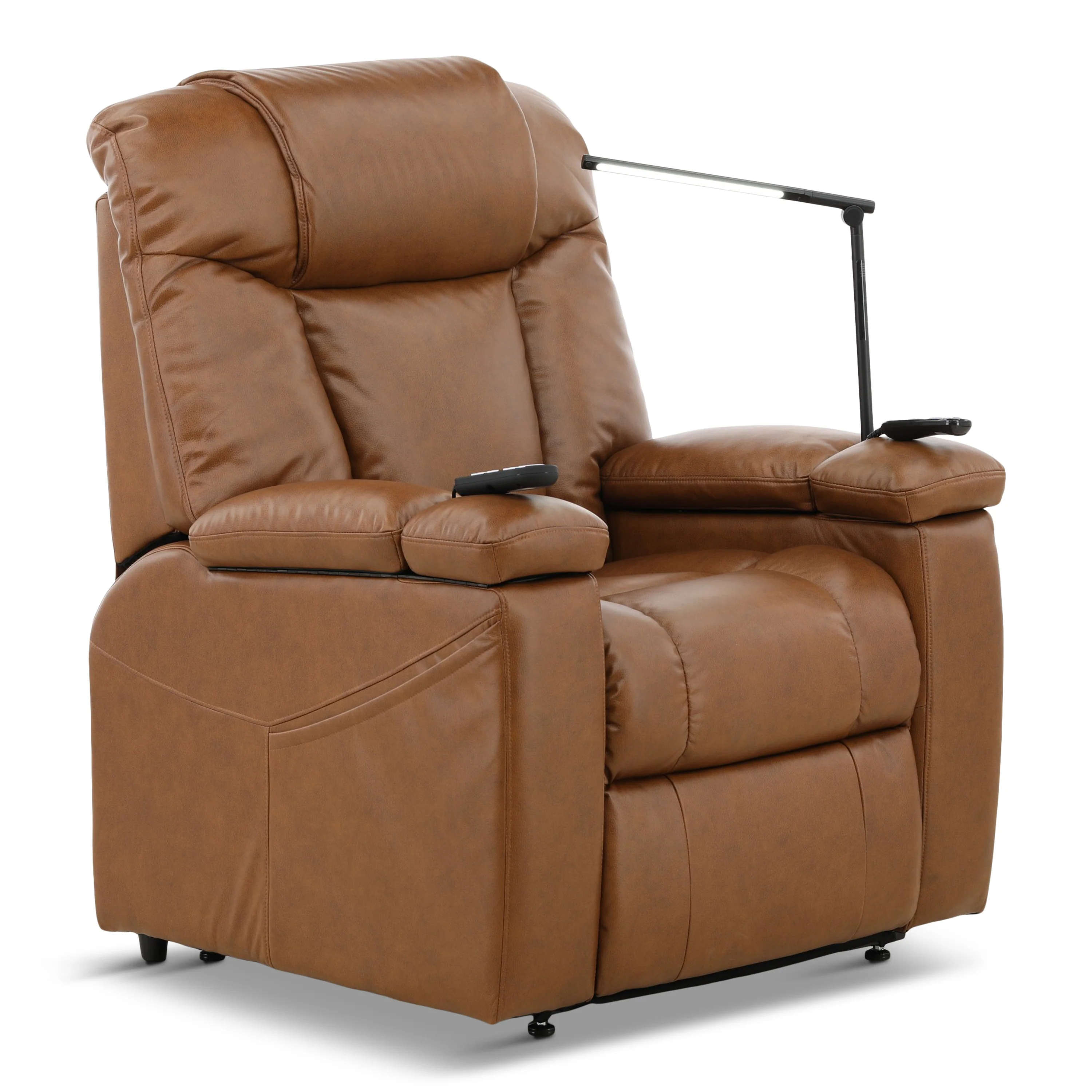 Livingston Leather Power Lift Recliner