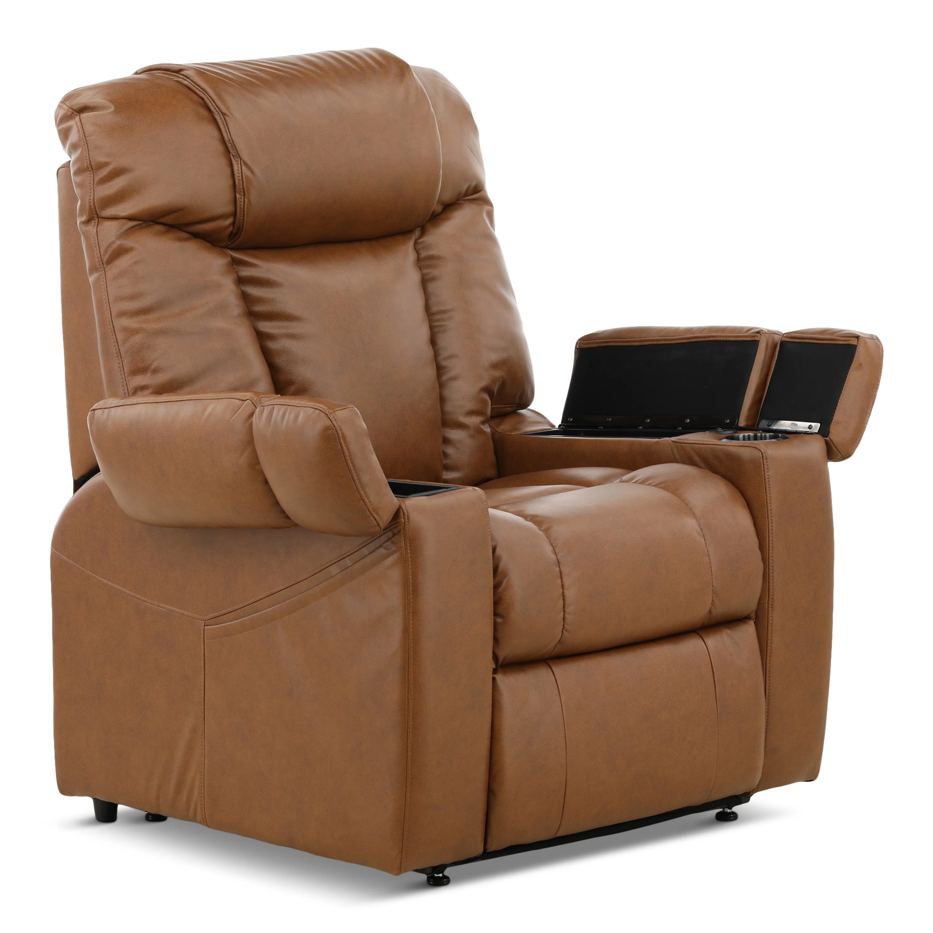 Livingston Leather Power Lift Recliner