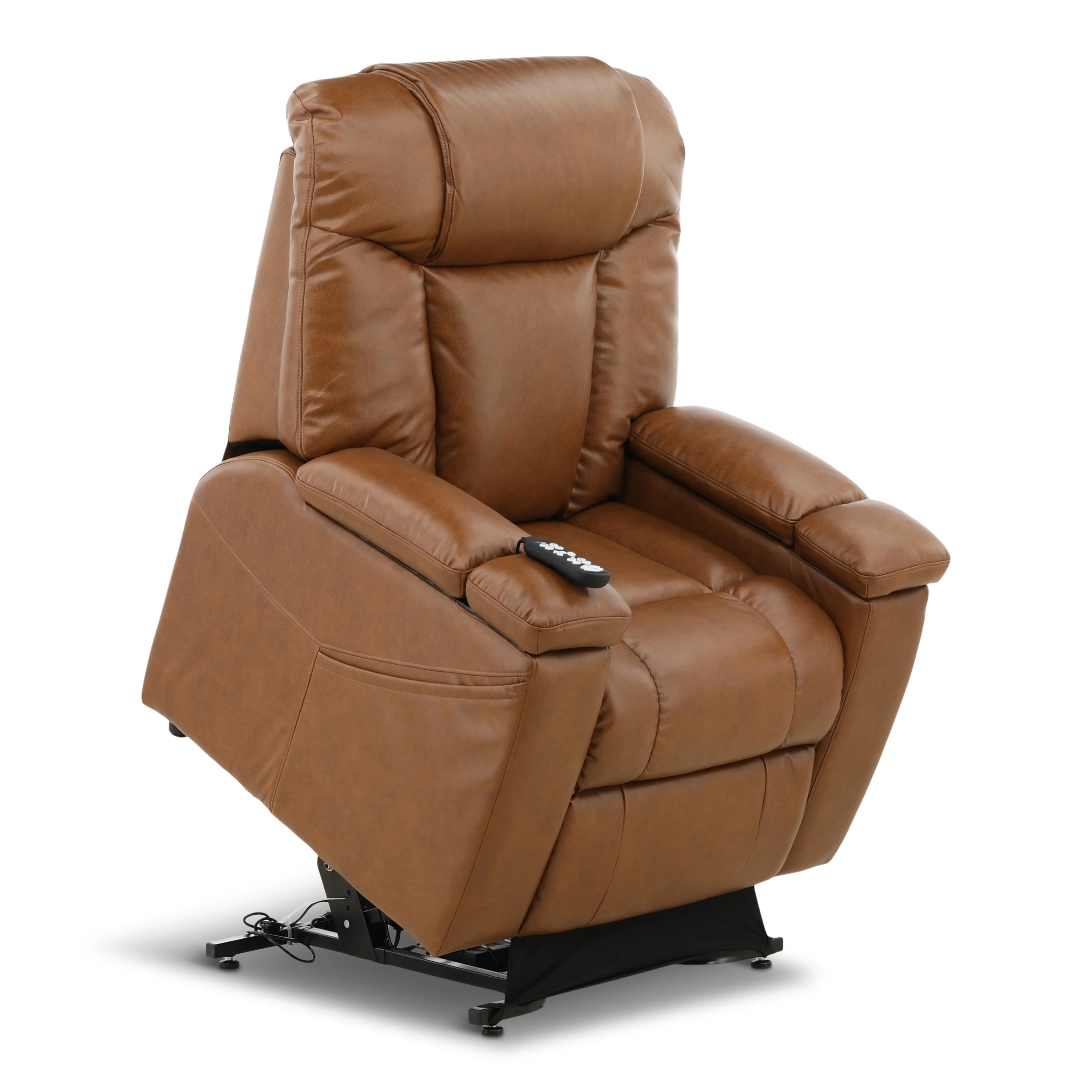 Livingston Leather Power Lift Recliner