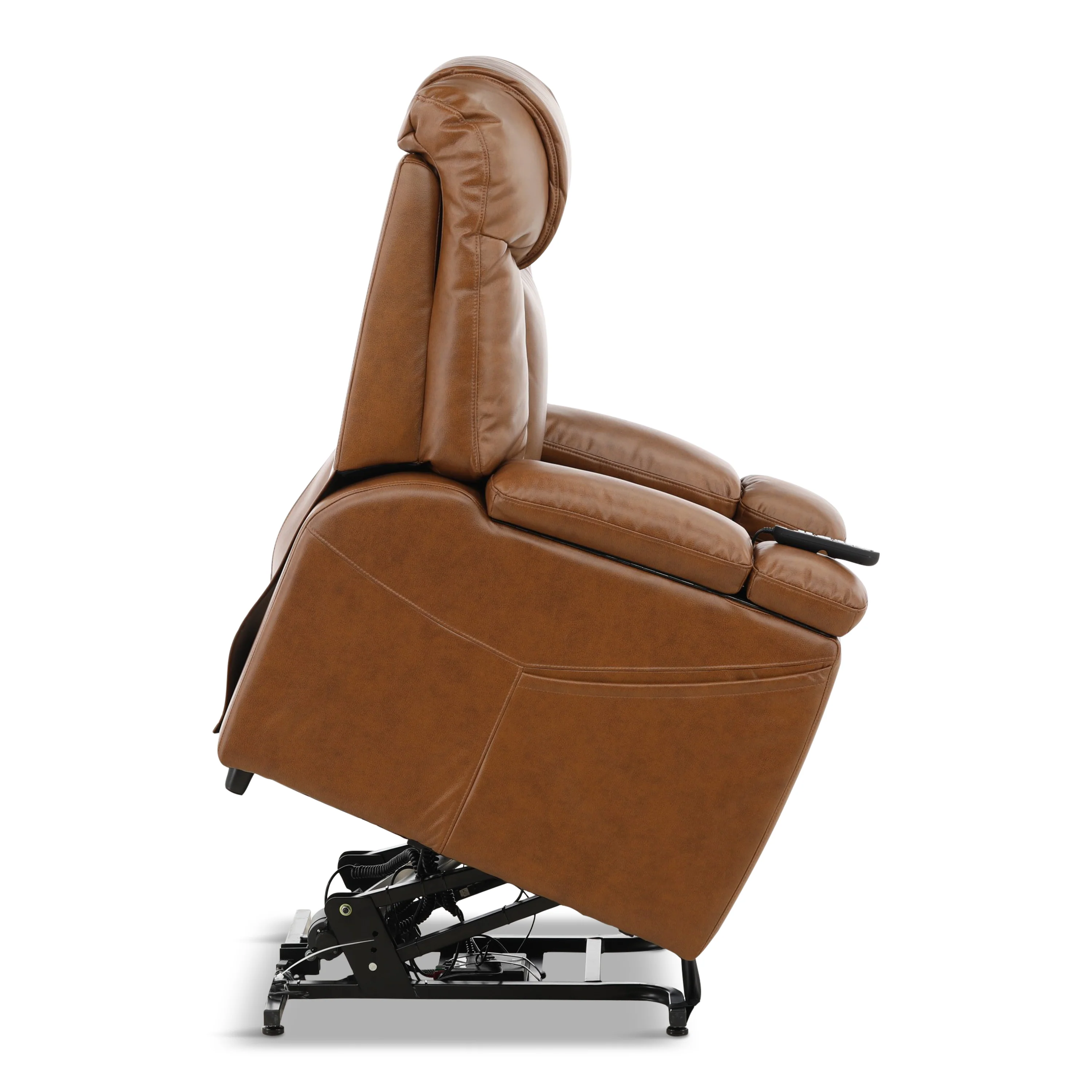 Livingston Leather Power Lift Recliner