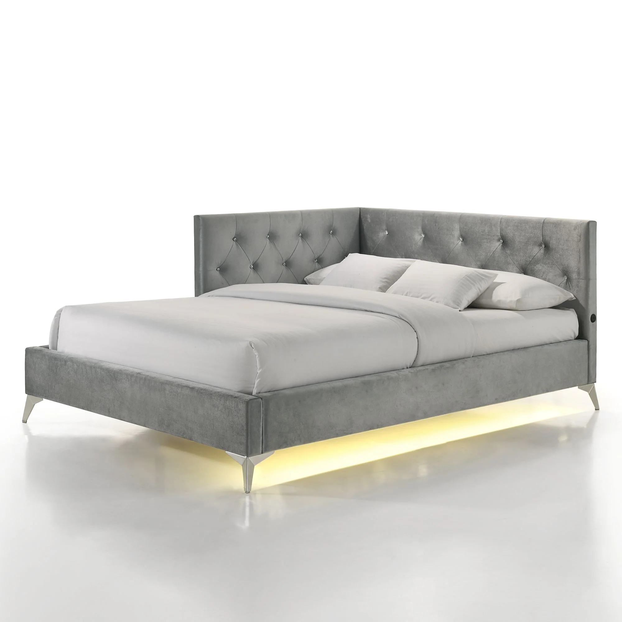 Paris Upholstered Corner Bed