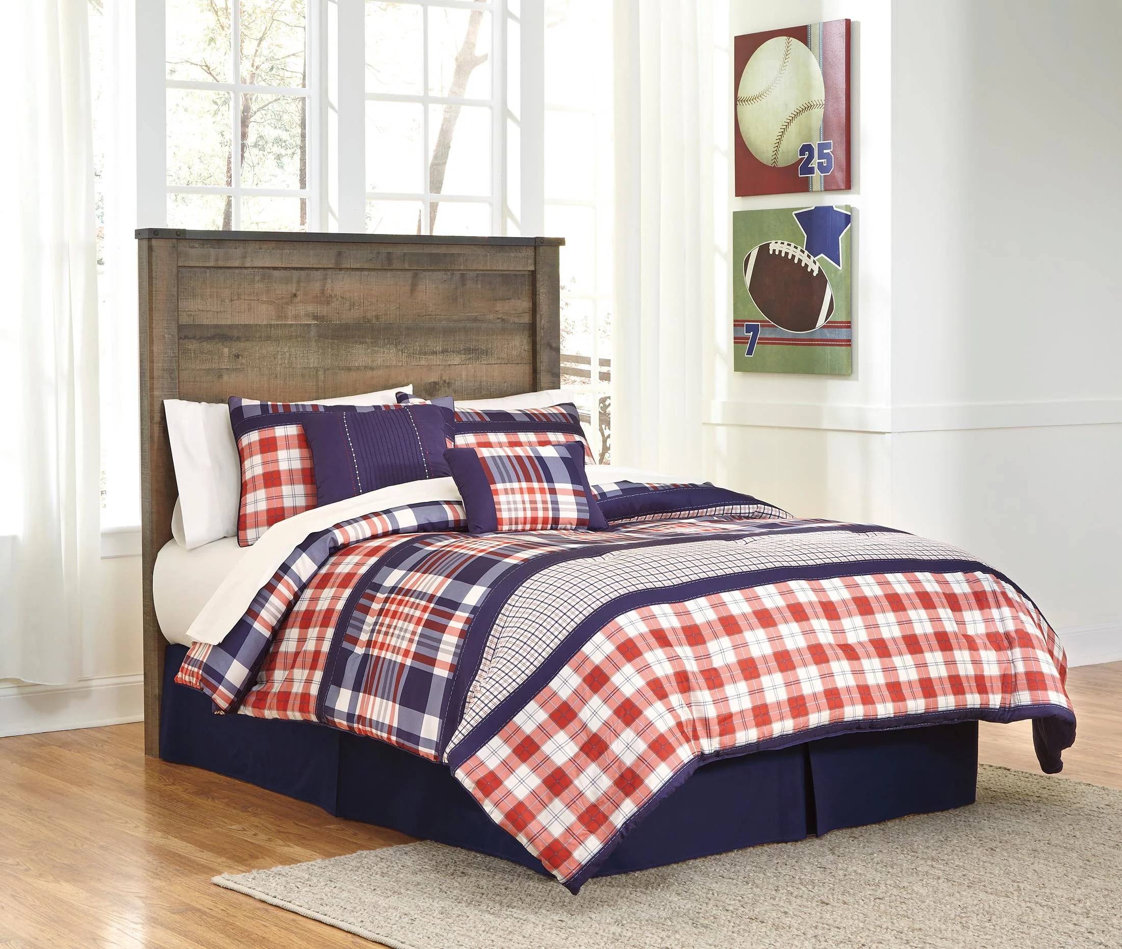 Trinell Panel Headboard
