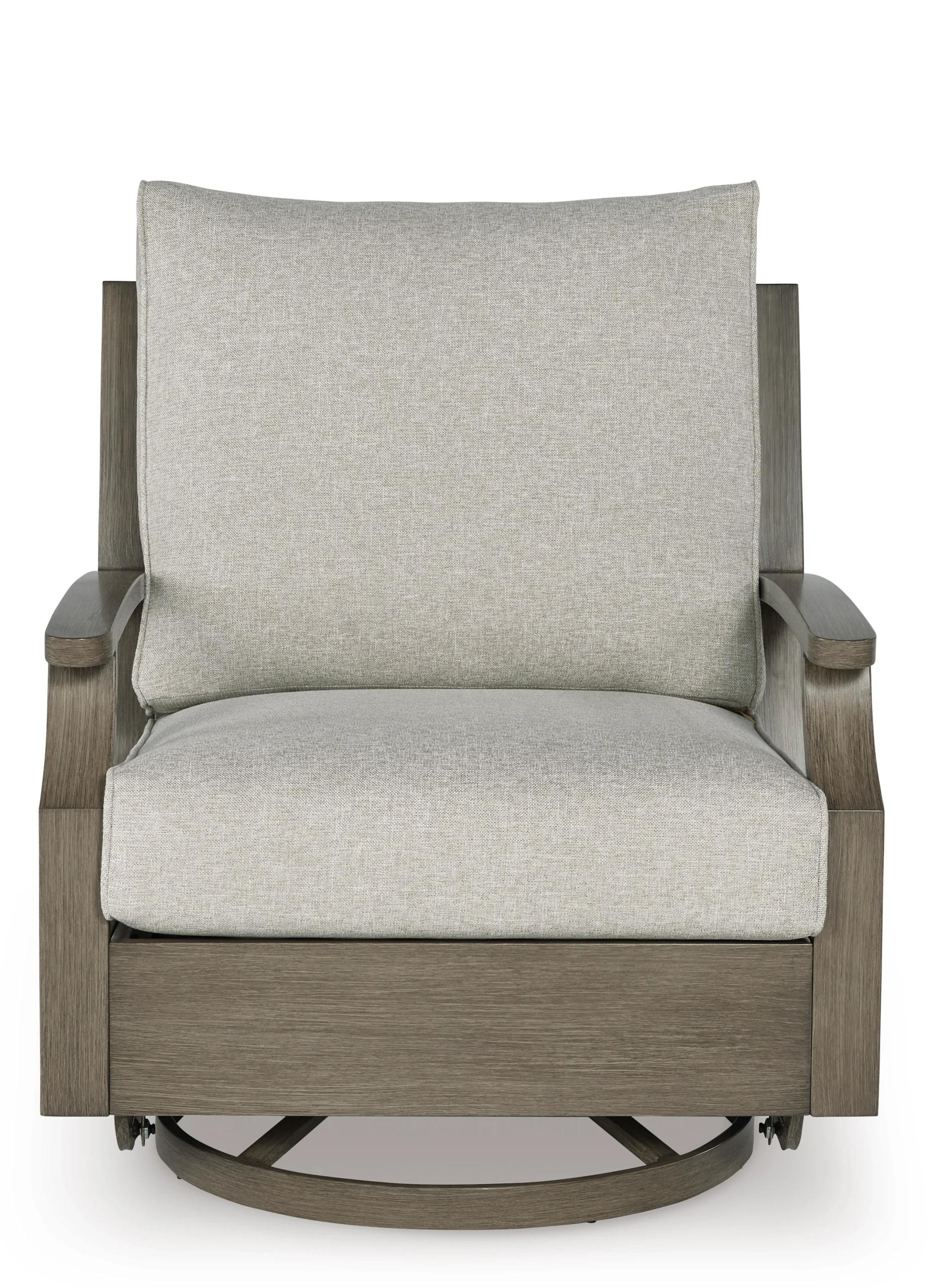 Ashley Rainier Ranch Outdoor Patio Swivel Glider