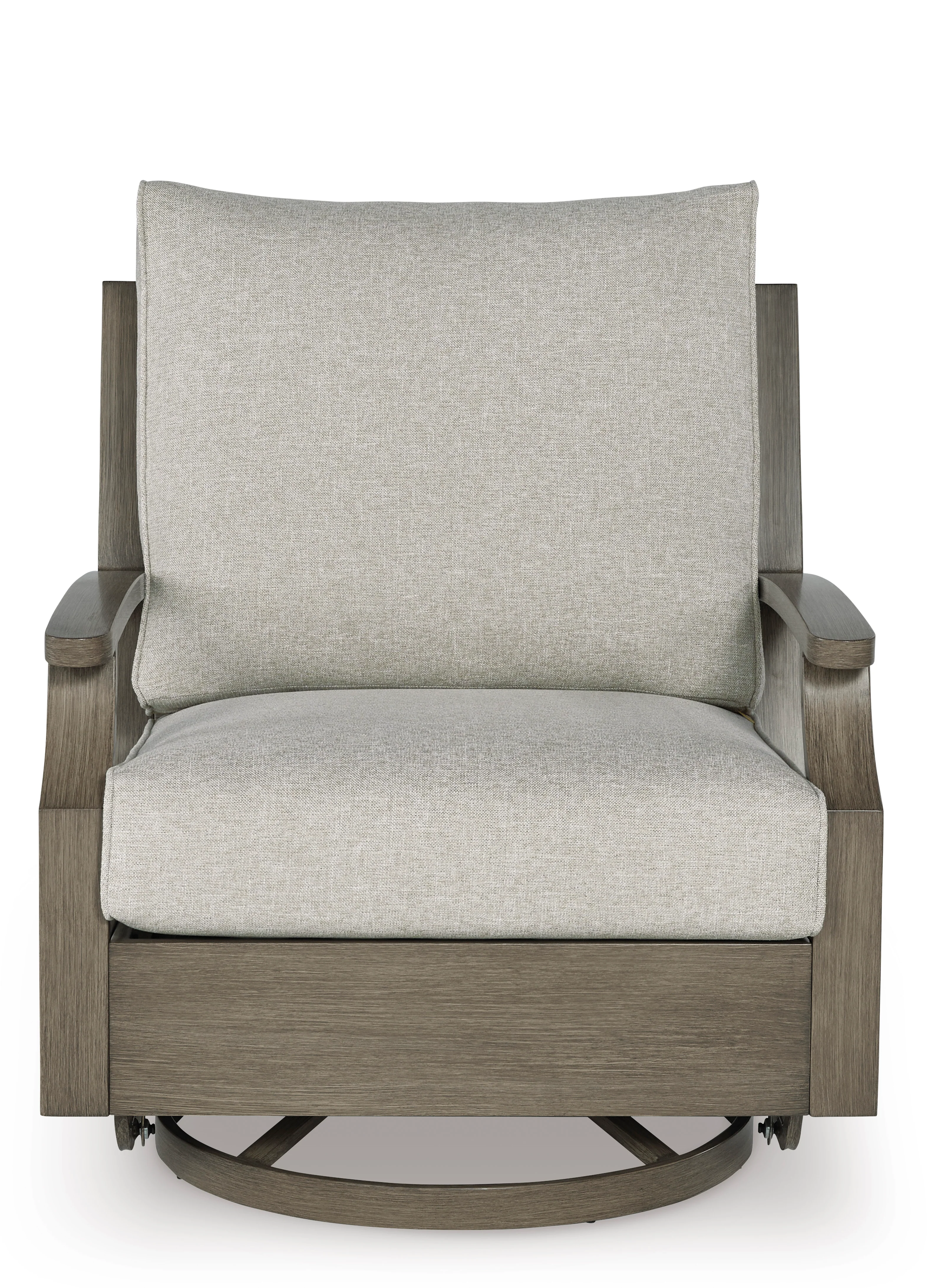 Ashley Rainier Ranch Outdoor Patio Swivel Glider