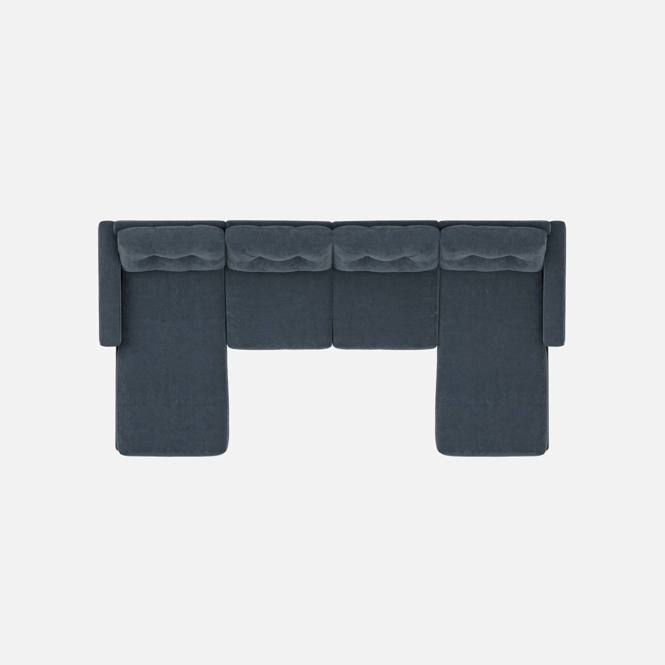 Modular One 4-Piece Sectional with Dual Chaise