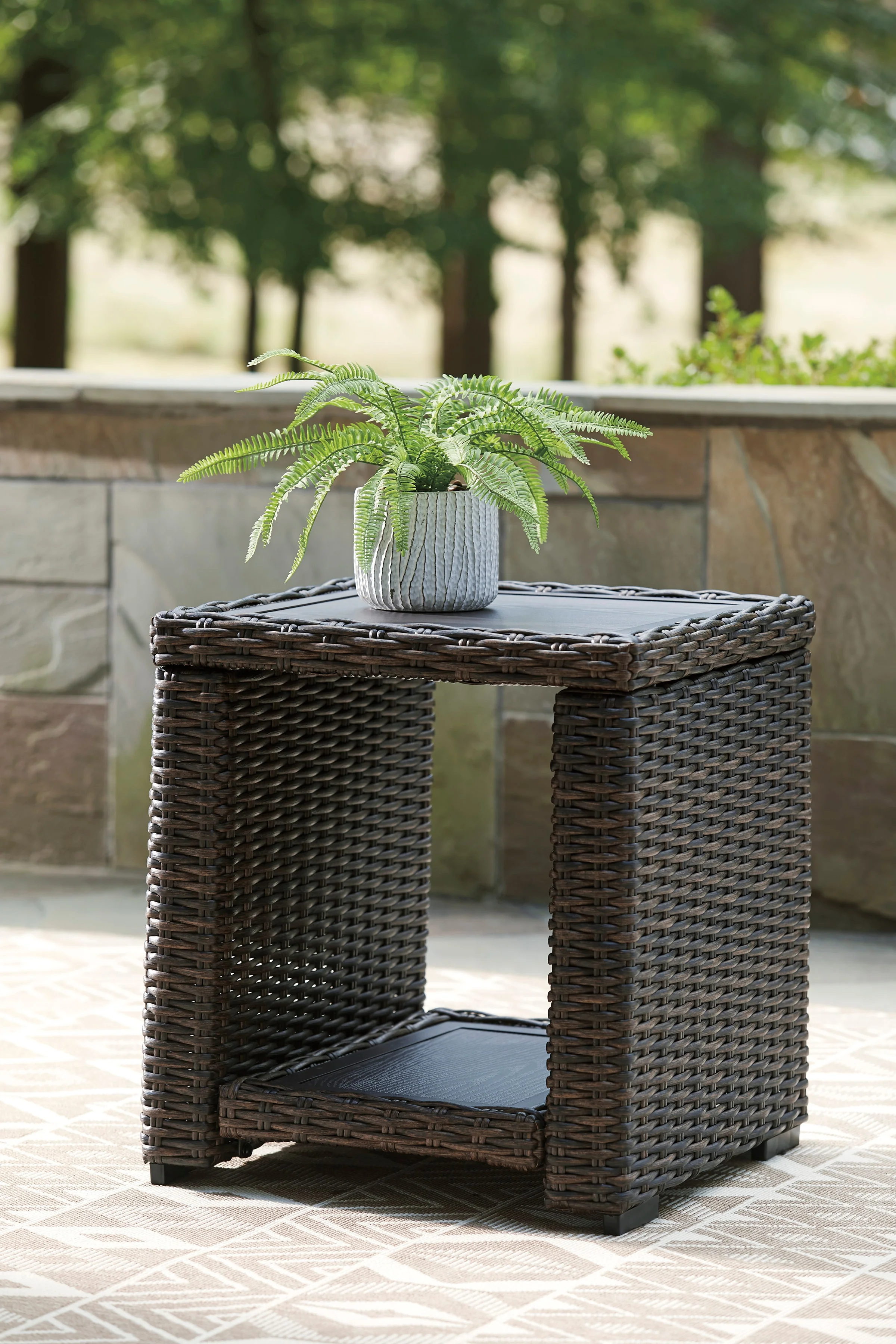 Ashley Grasson Outdoor Patio Lane End Table