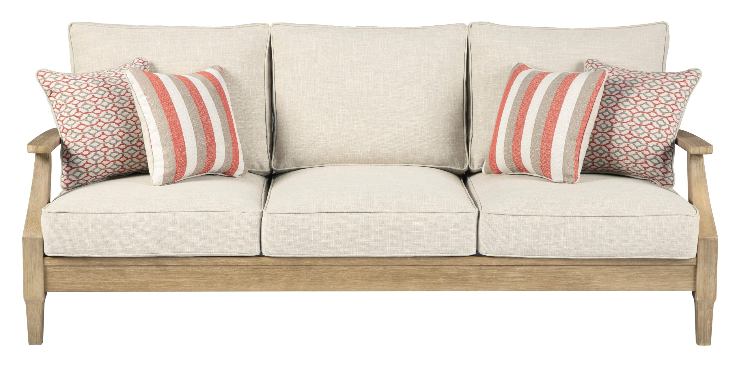 Ashley Clare View Outdoor Patio Sofa with Cushion