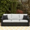 Ashley Beachcroft Outdoor Patio Sofa with Cushion
