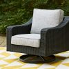 Ashley Beachcroft Outdoor Patio Swivel Lounge Chair