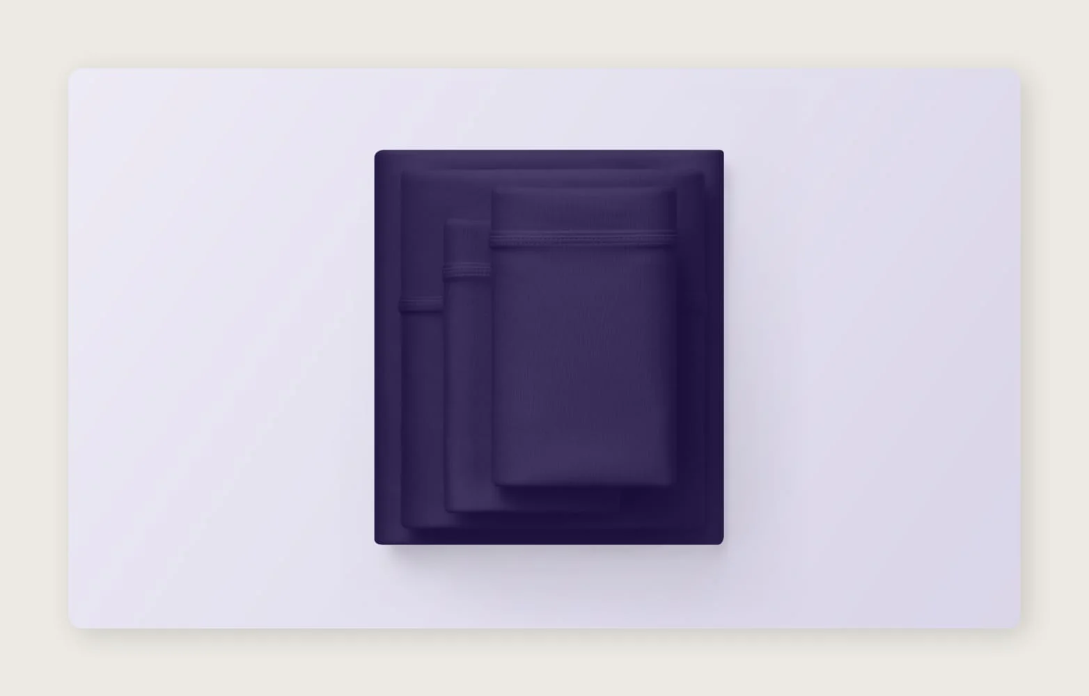 Purple Soft Stretch Sheets