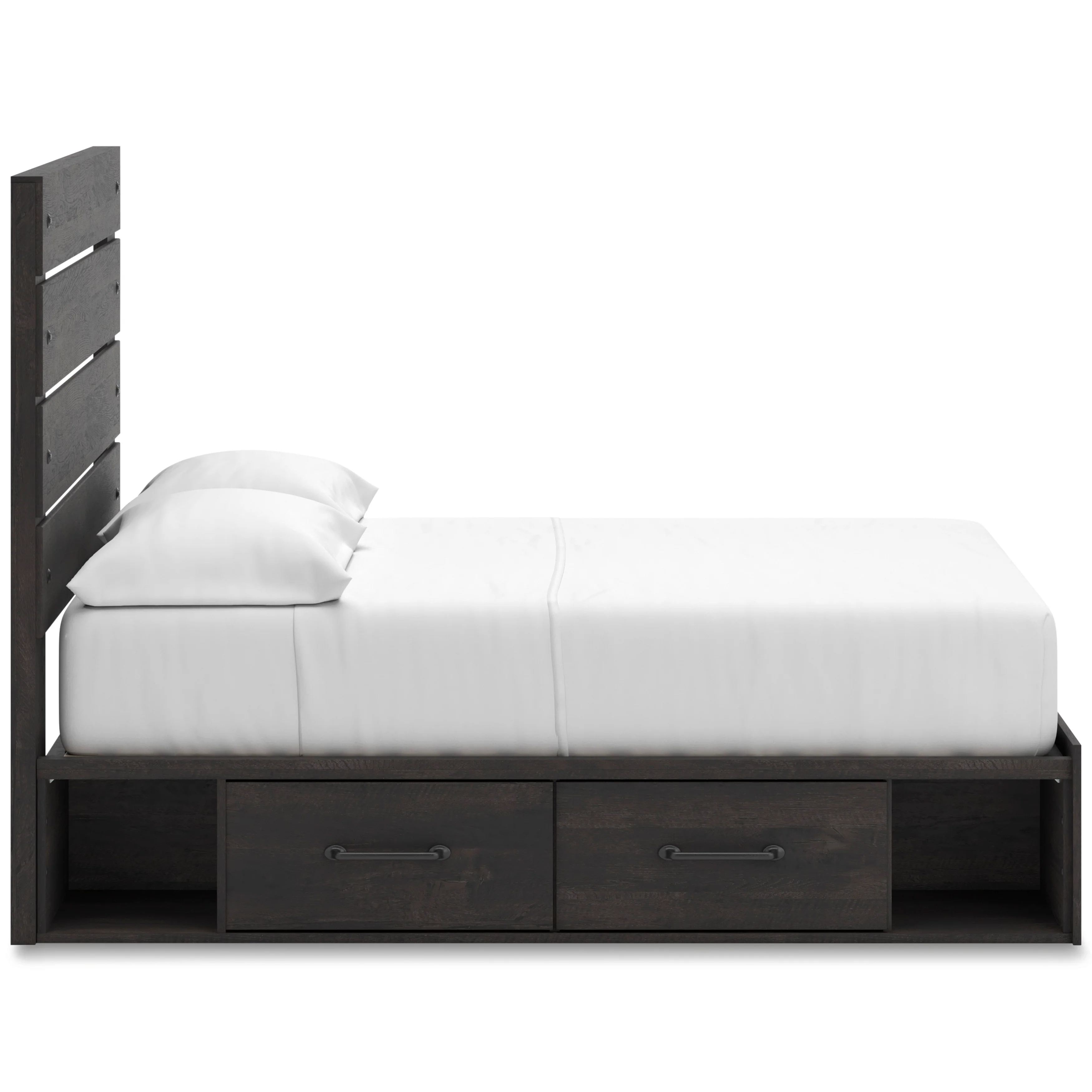 Delmorta Panel Storage Bed