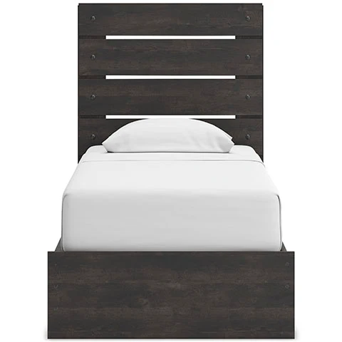 Delmorta Panel Storage Bed