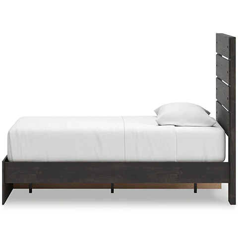 Delmorta Panel Storage Bed