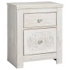Ashley Paxberry 25" 2 Drawer Charging Nightstand