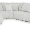 Top Tier Left-Facing 6-Piece Reclining Sectional with Chaise