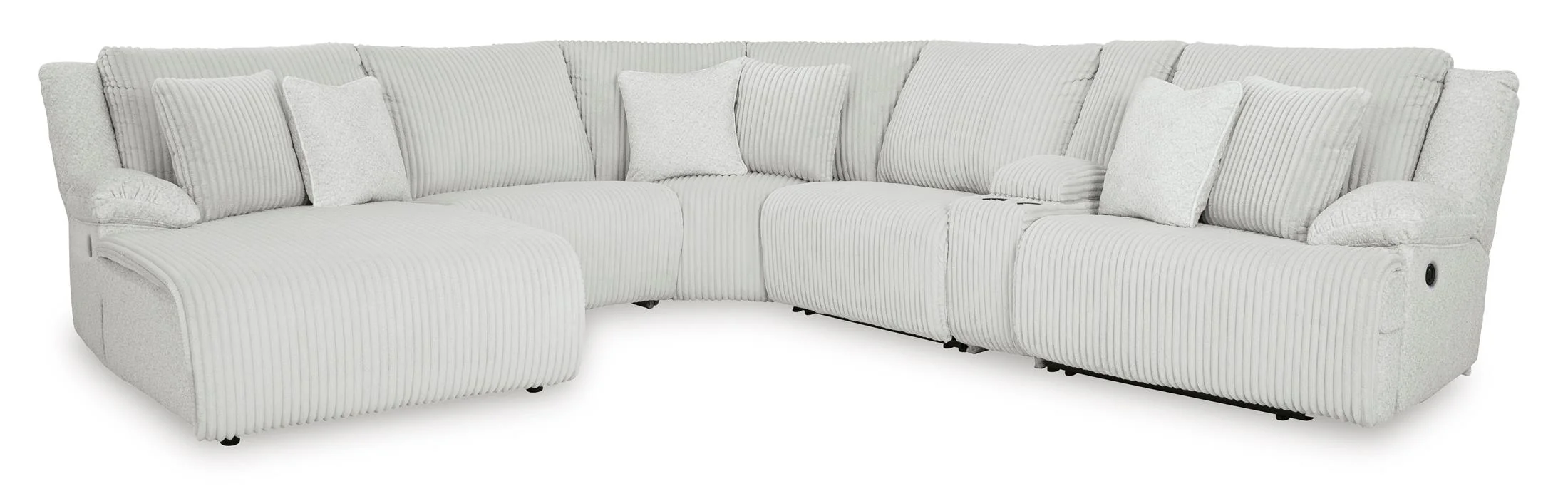3635-top-tier-left-facing-6-piece-reclining-sectional-with-chaise-1.webp Top Tier Left-Facing 6-Piece Reclining Sectional with Chaise