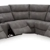 Next-Gen DuraPella 6-Piece Power Reclining Console Sectional