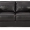 Amiata Leather Loveseat