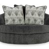 Biddeford Oversized Swivel Accent Chair