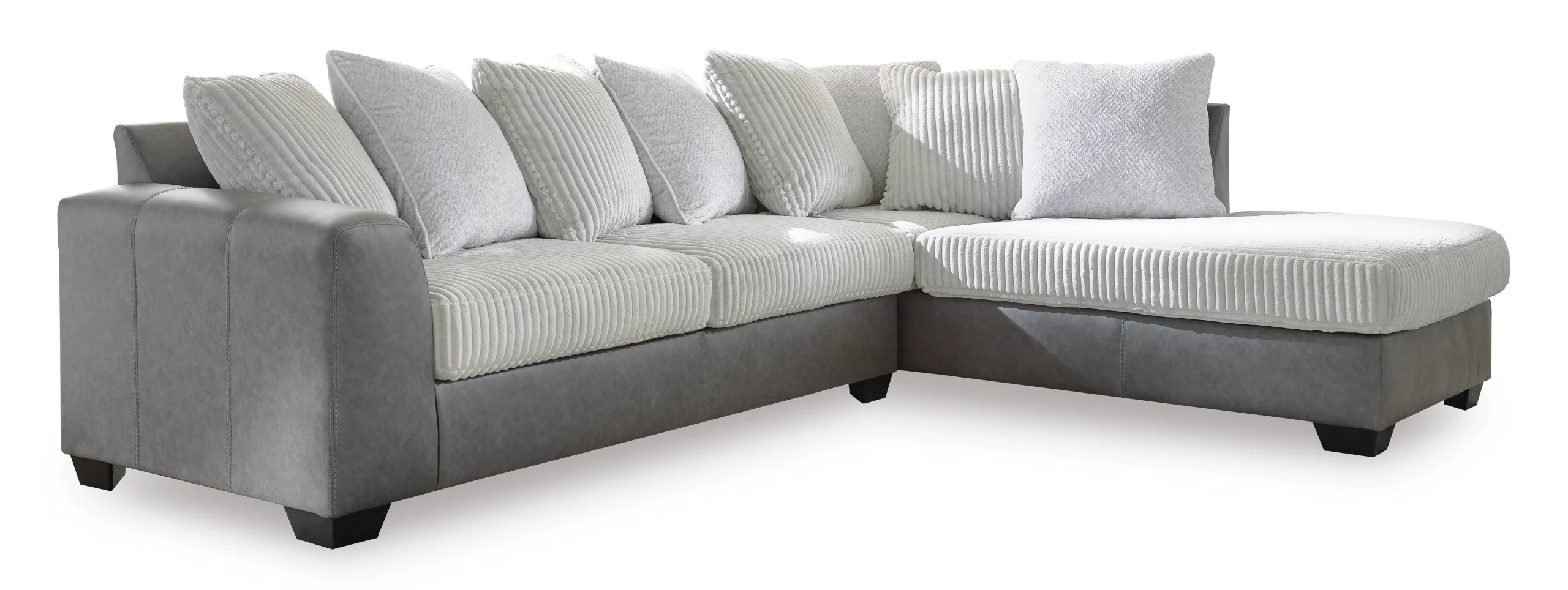 Clairette Court 2-Piece Sectional with Chaise
