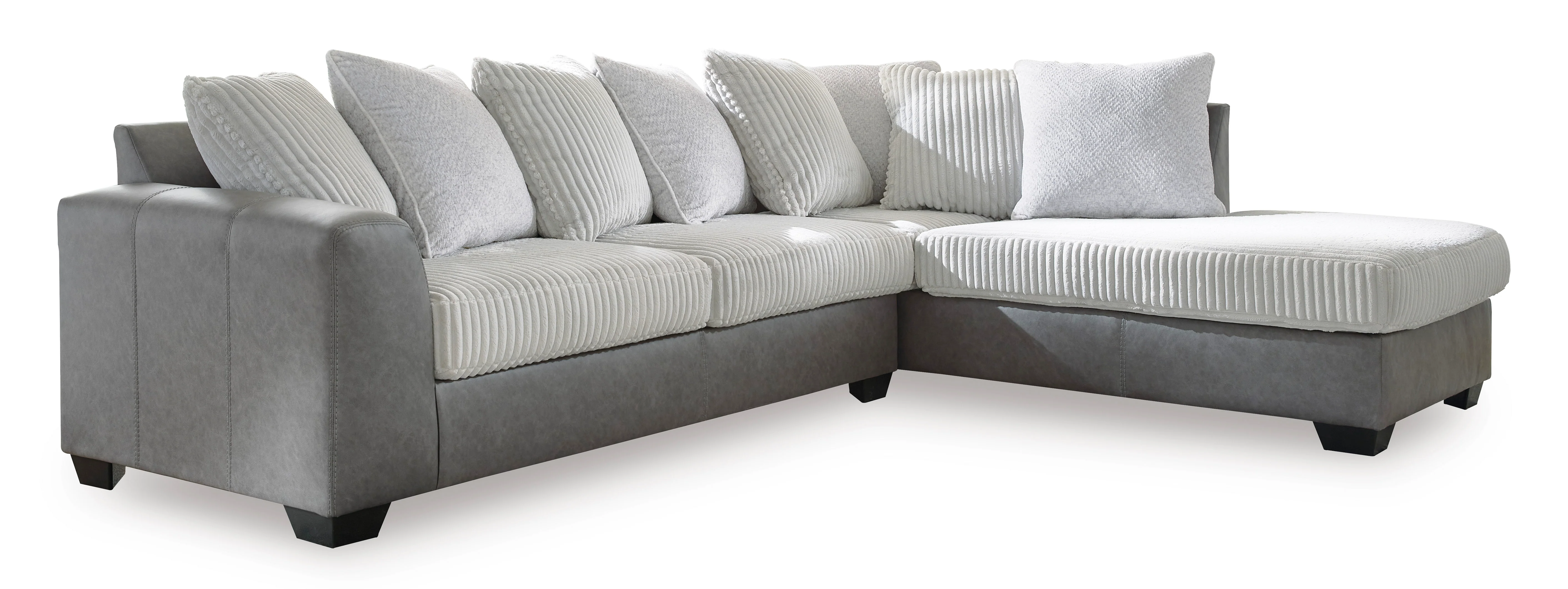 Clairette Court 2-Piece Sectional with Chaise