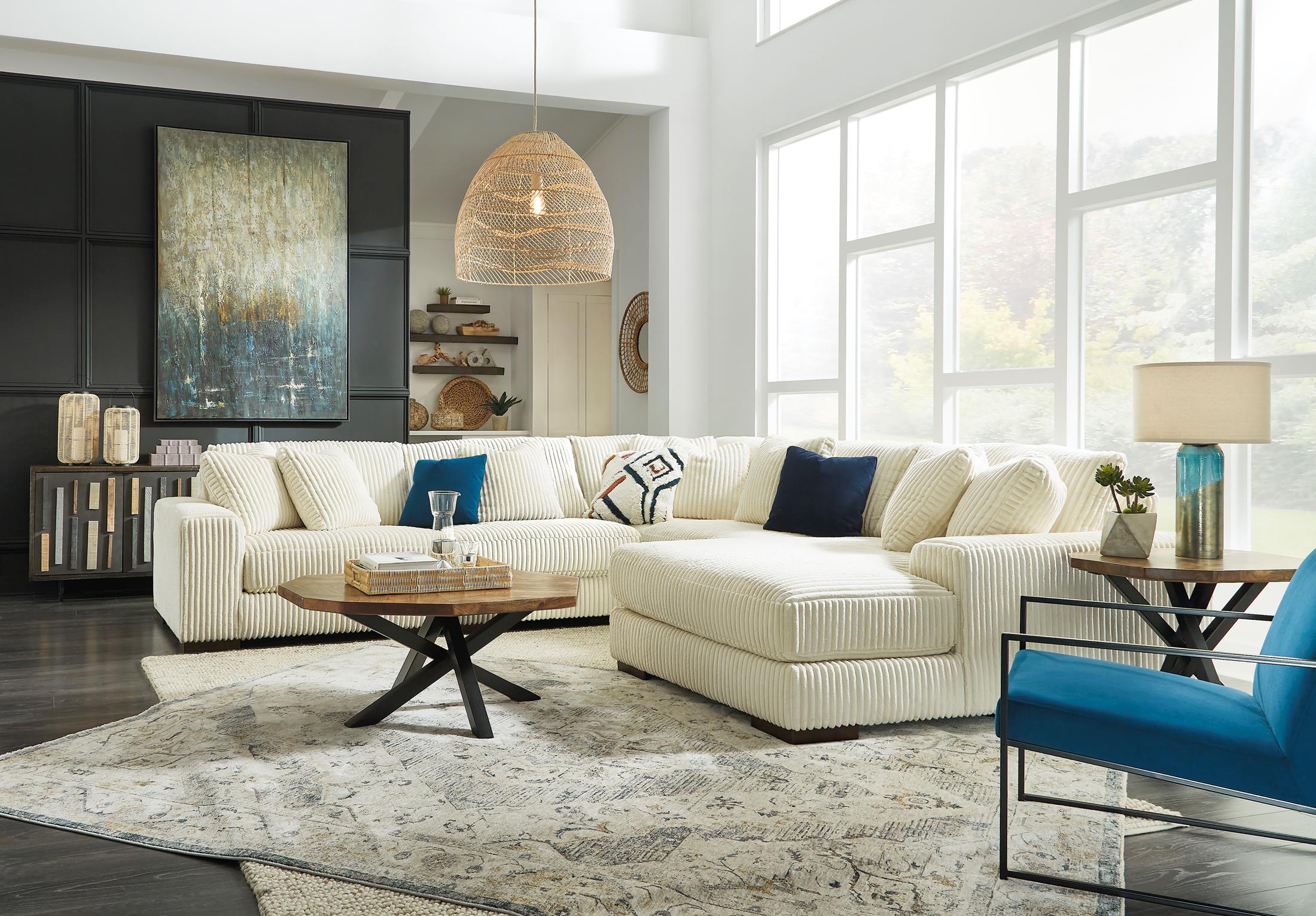 Ashley Lindyn 5-Piece Modular Sectional with Chaise