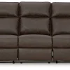 Lavenhorne Reclining Sofa with Drop Down Table