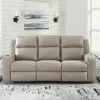 Lavenhorne Reclining Sofa with Drop Down Table