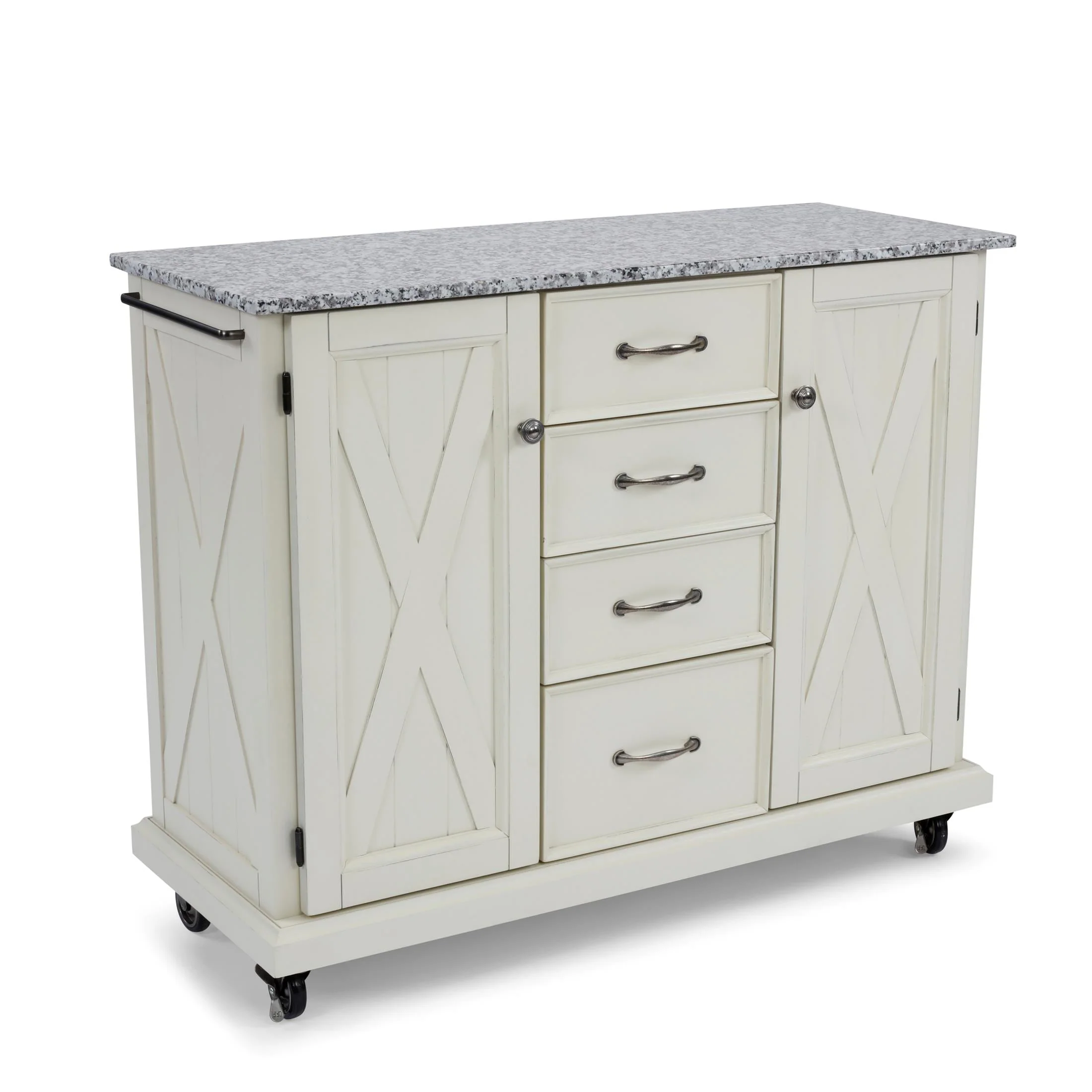 Bay Lodge Granite Top Kitchen Cart