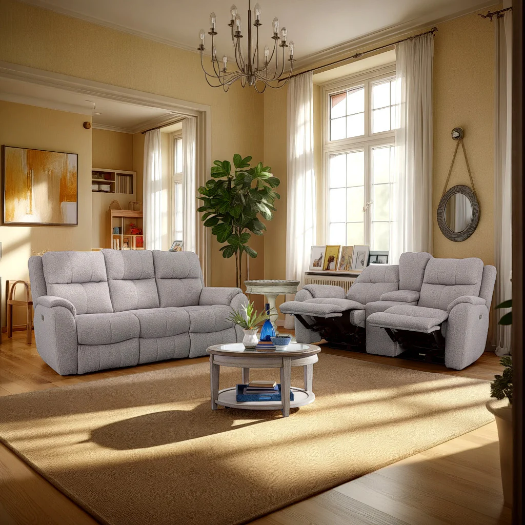 Waylon Power Reclining Console Loveseat