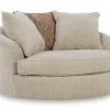 Steelwater Retreat Oversized Swivel Accent Chair