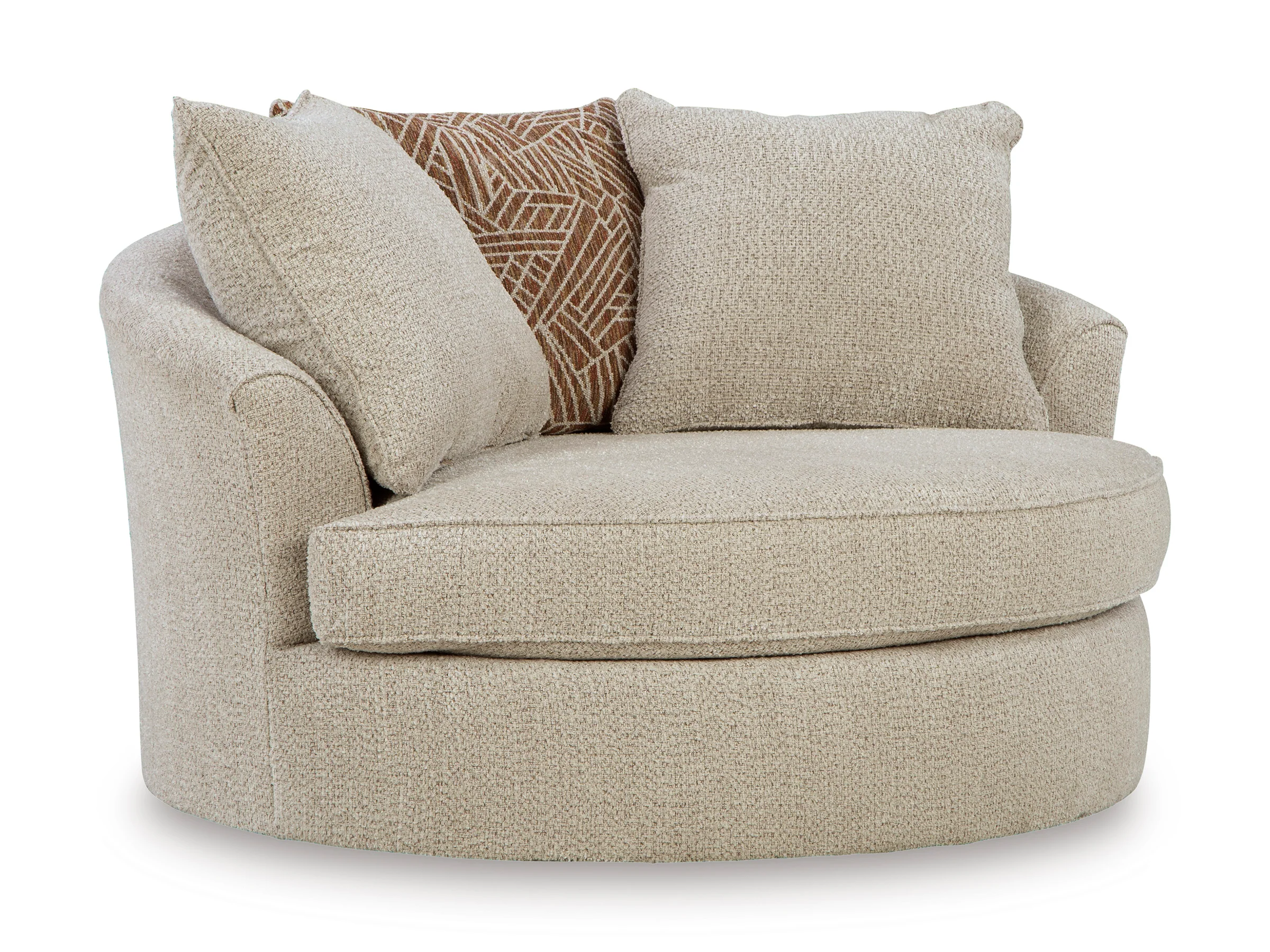 Steelwater Retreat Oversized Swivel Accent Chair