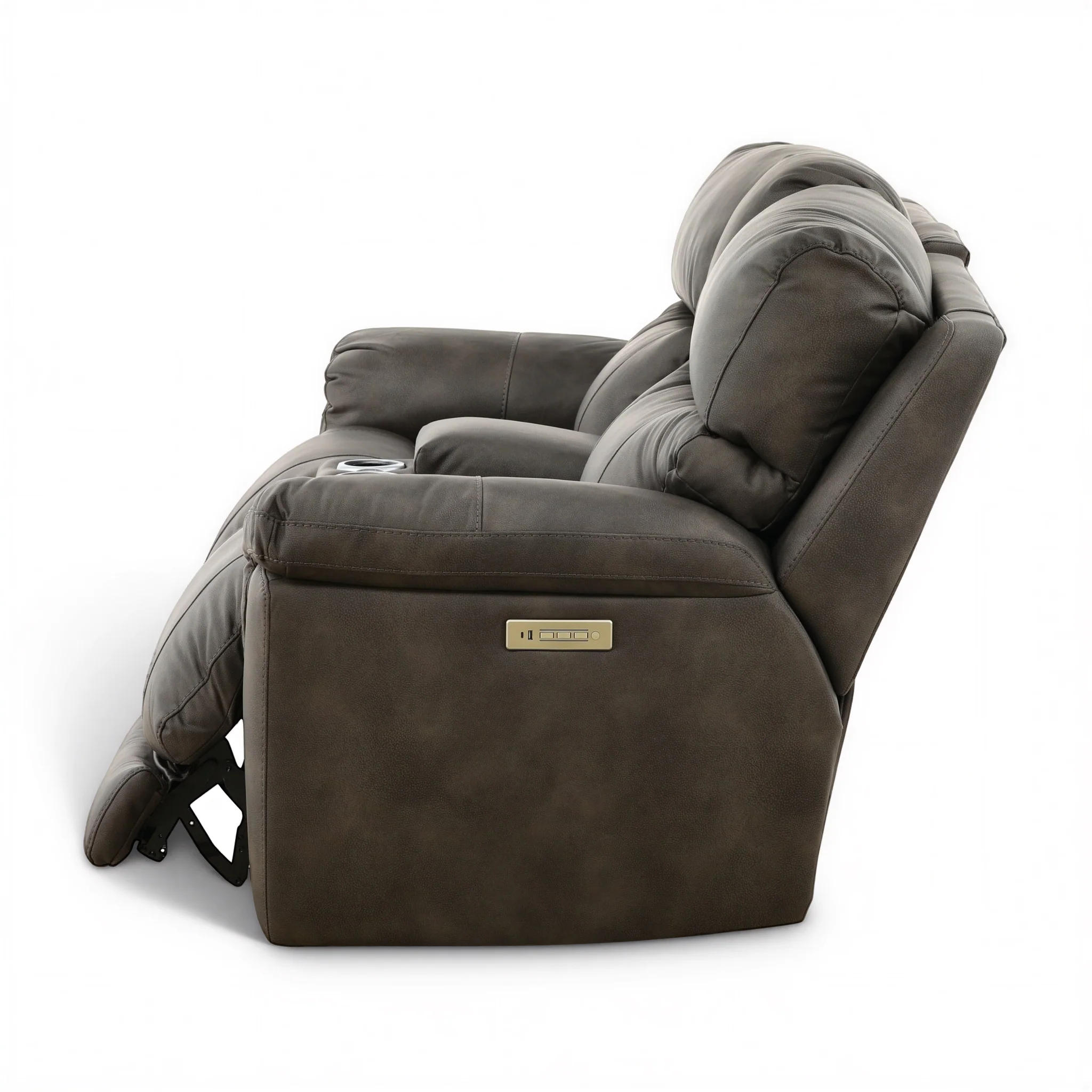 Gale Triple Power Reclining Console Loveseat