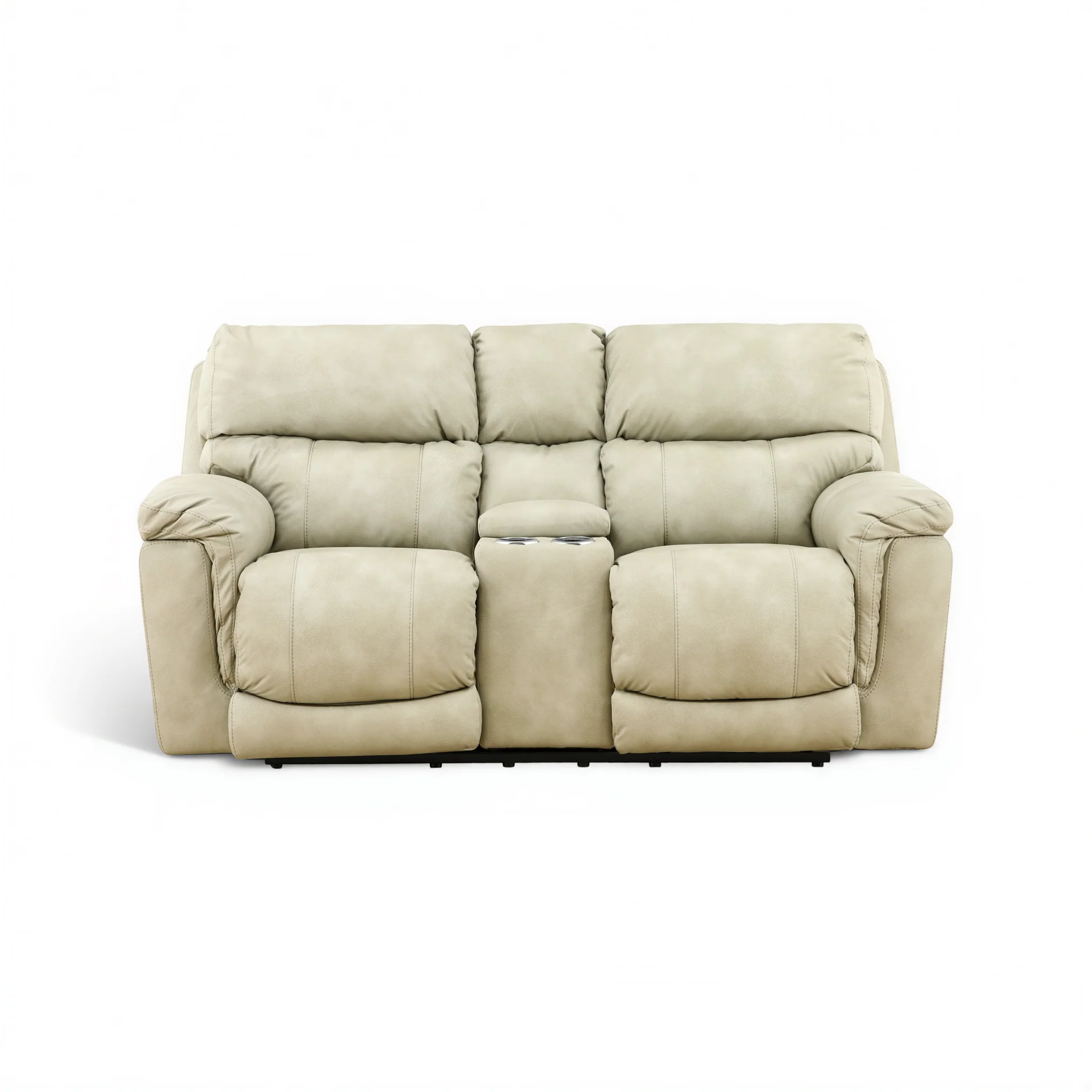 Gale Triple Power Reclining Console Loveseat