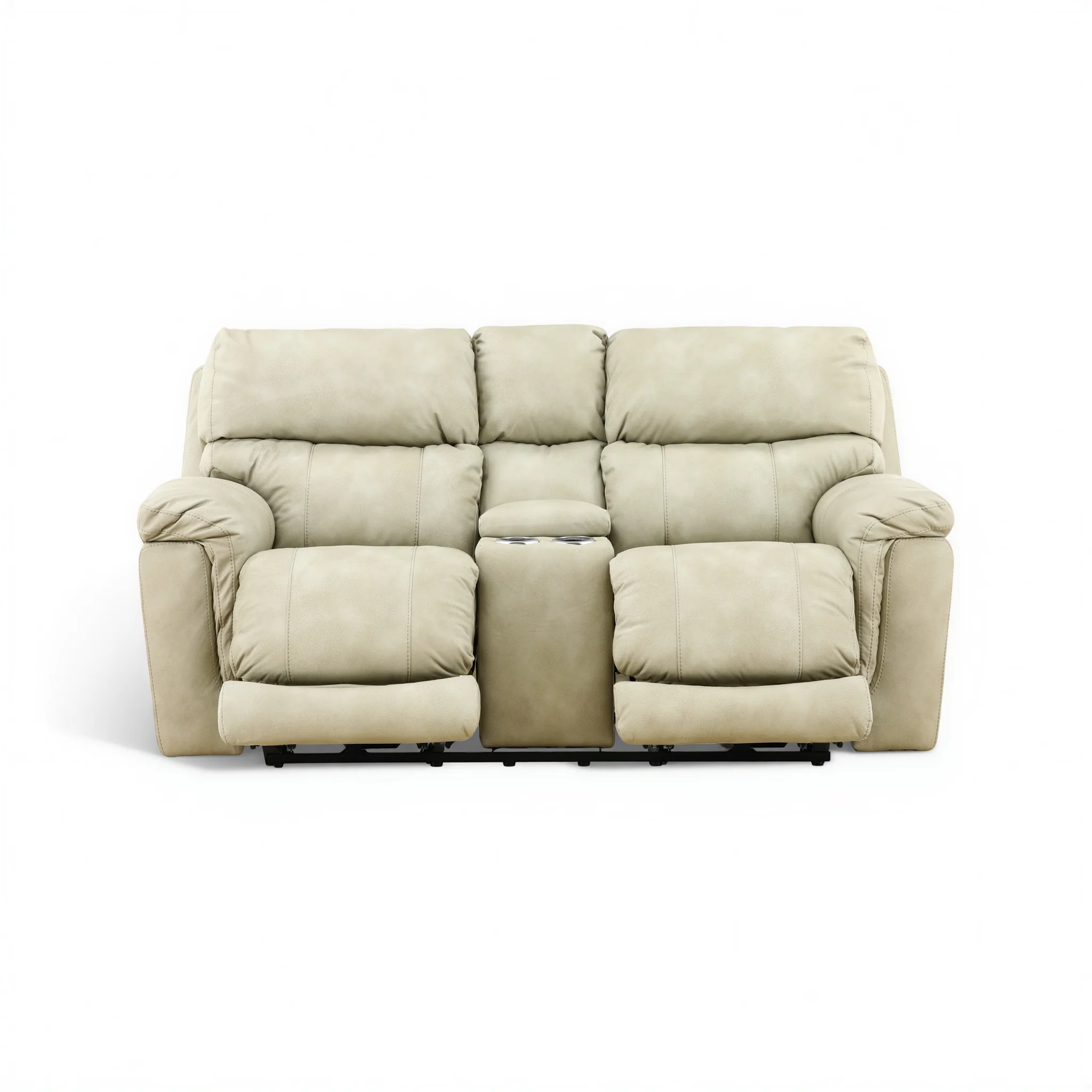 Gale Triple Power Reclining Console Loveseat