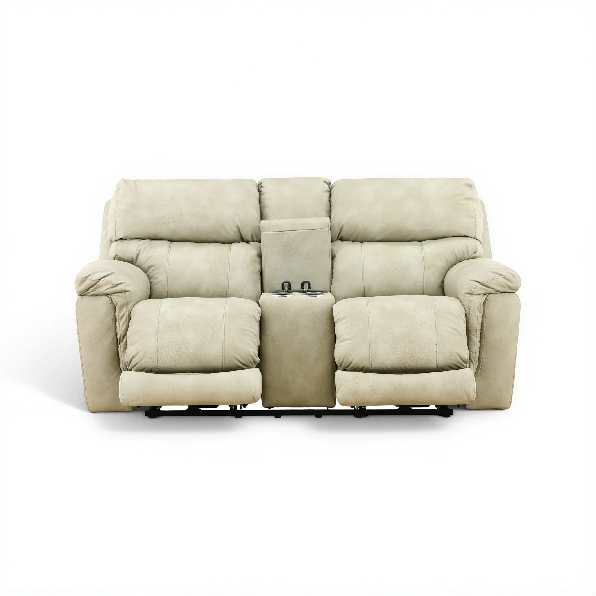 Gale Triple Power Reclining Console Loveseat