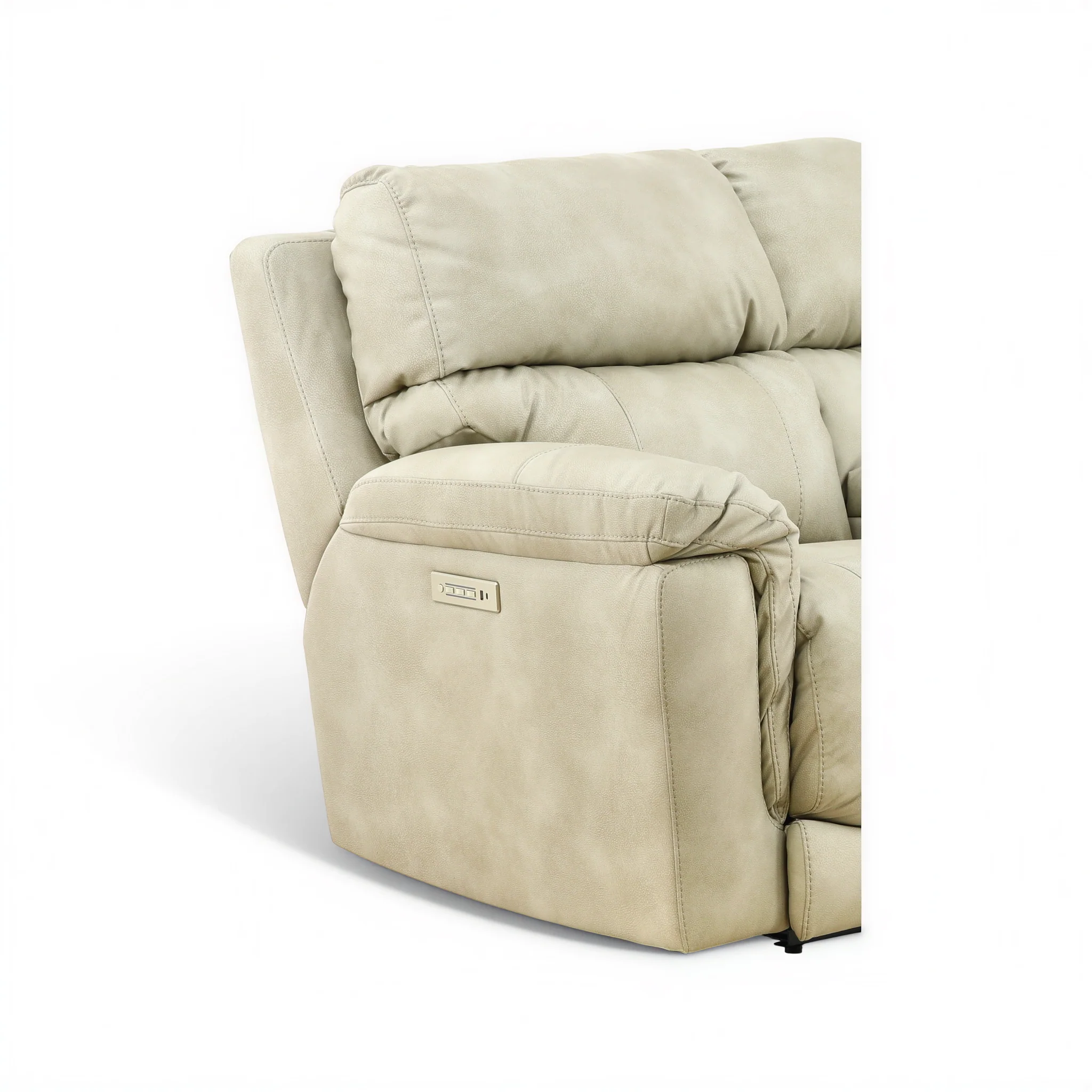 Gale Triple Power Reclining Console Loveseat