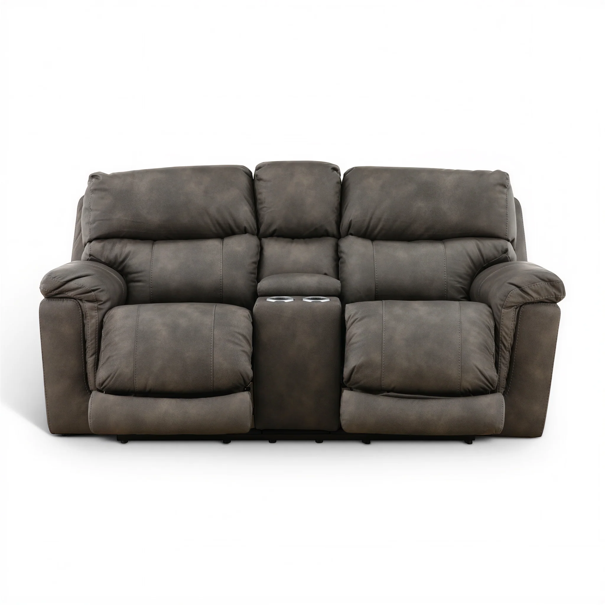 Gale Triple Power Reclining Console Loveseat
