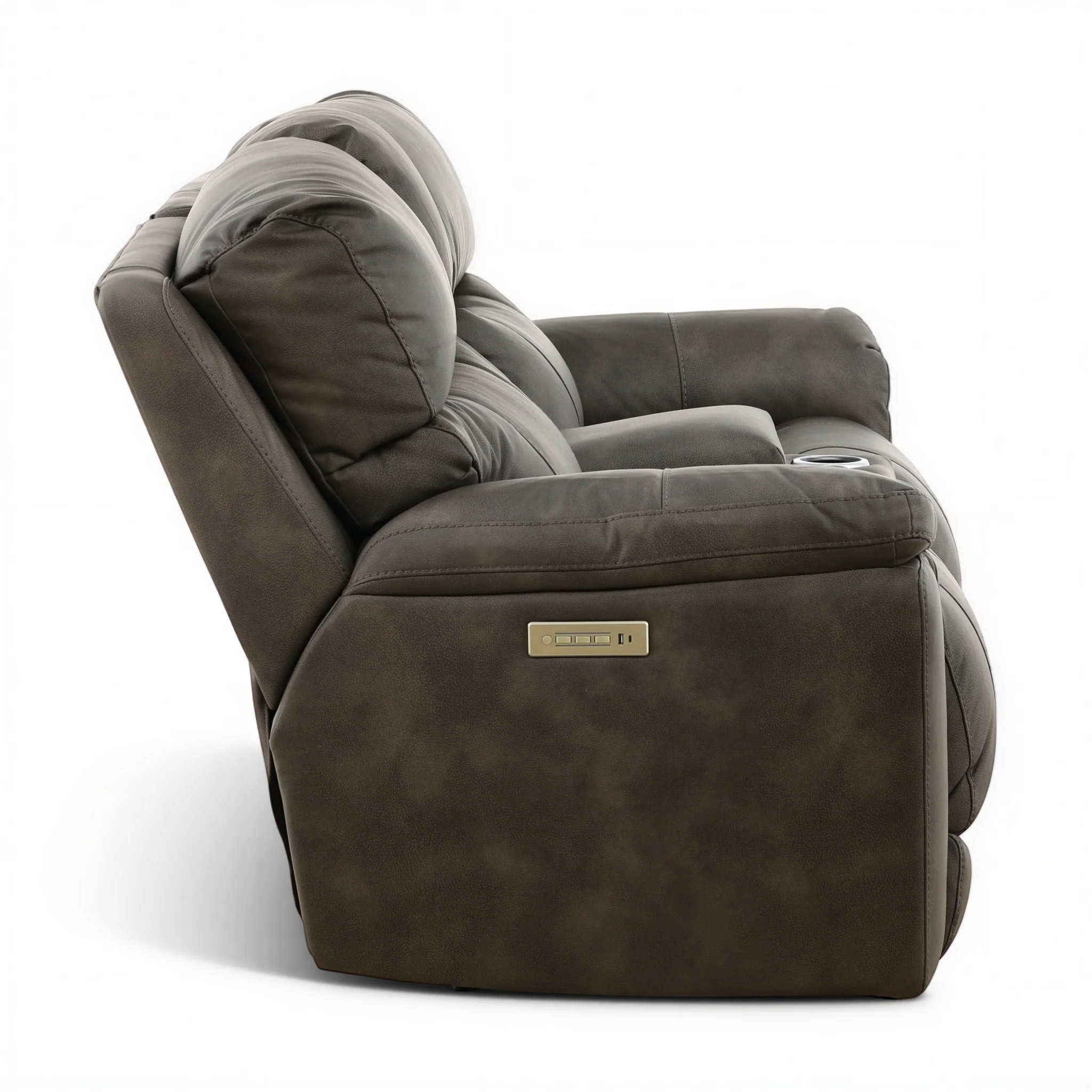 Gale Triple Power Reclining Console Loveseat