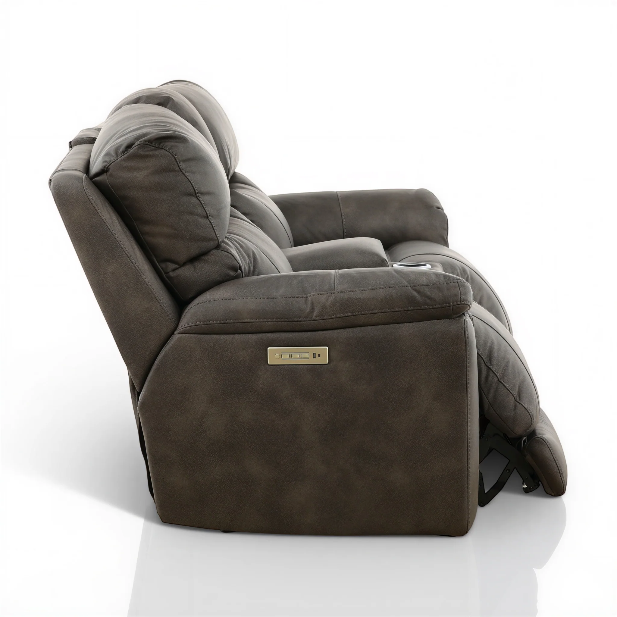 Gale Triple Power Reclining Console Loveseat