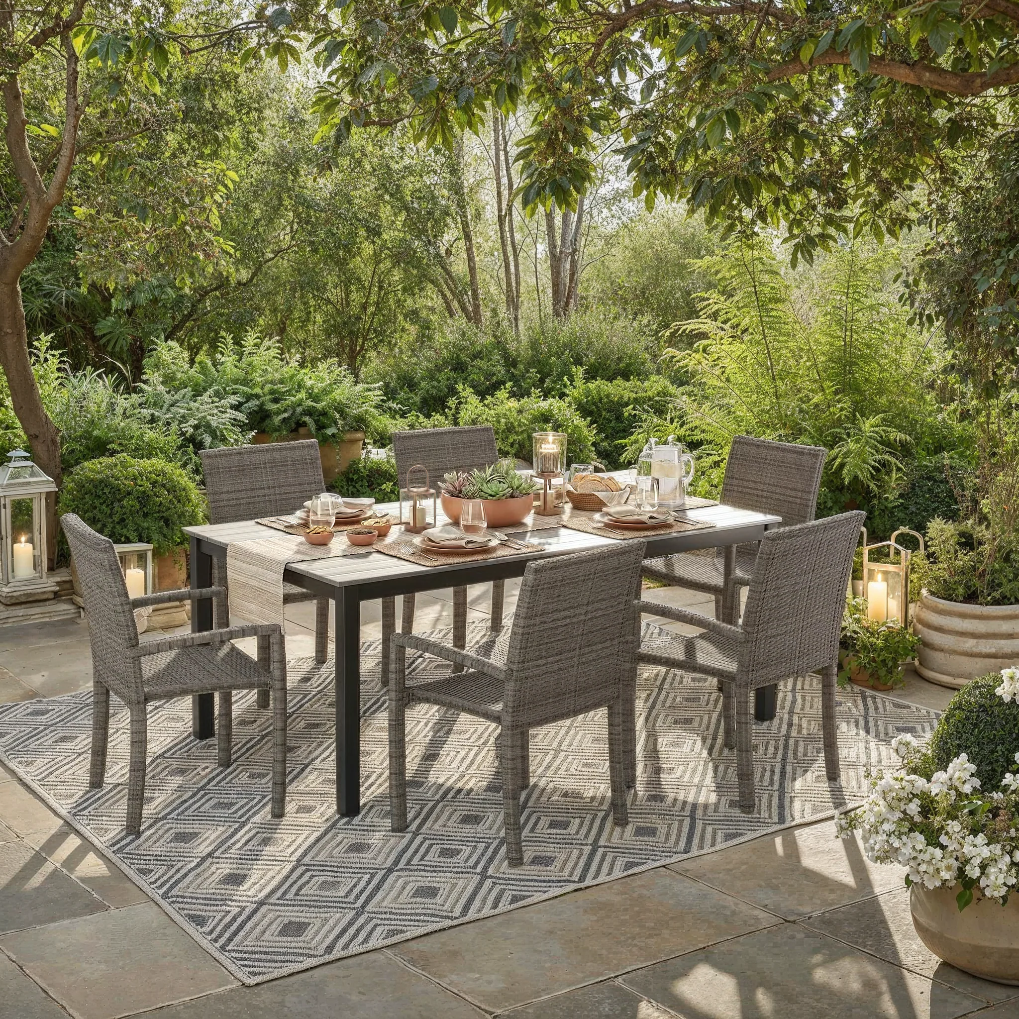3854-chalfonte-5-piece-rectangular-outdoor-patio-dining-set-1.webp Chalfonte 5-Piece Rectangular Outdoor Patio Dining Set