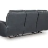Momentum Moves Leather Power Reclining Sofa with Adjustable Headrest