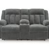 Greely Bend Power Reclining Console Loveseat