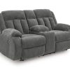 Greely Bend Power Reclining Console Loveseat