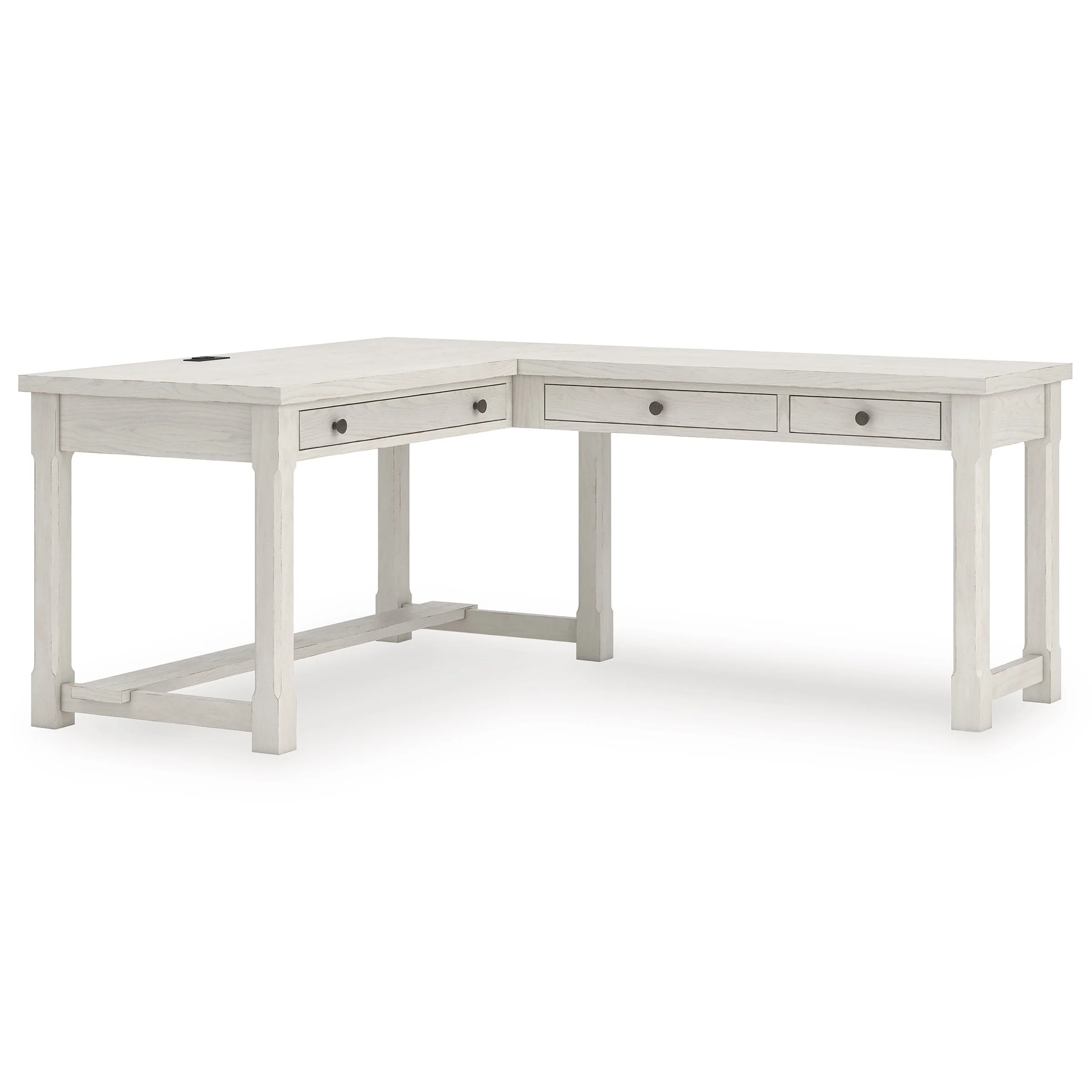 Robbinsdale L-Shaped Home Office Desk