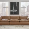 Ashley Emilia 3-Piece Leather Modular Sofa