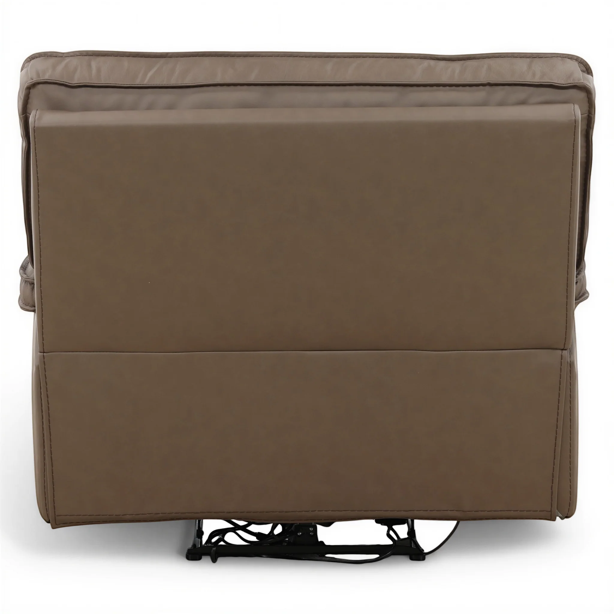 Bozeman II Leather Power Recliner with Adjustable Headrest