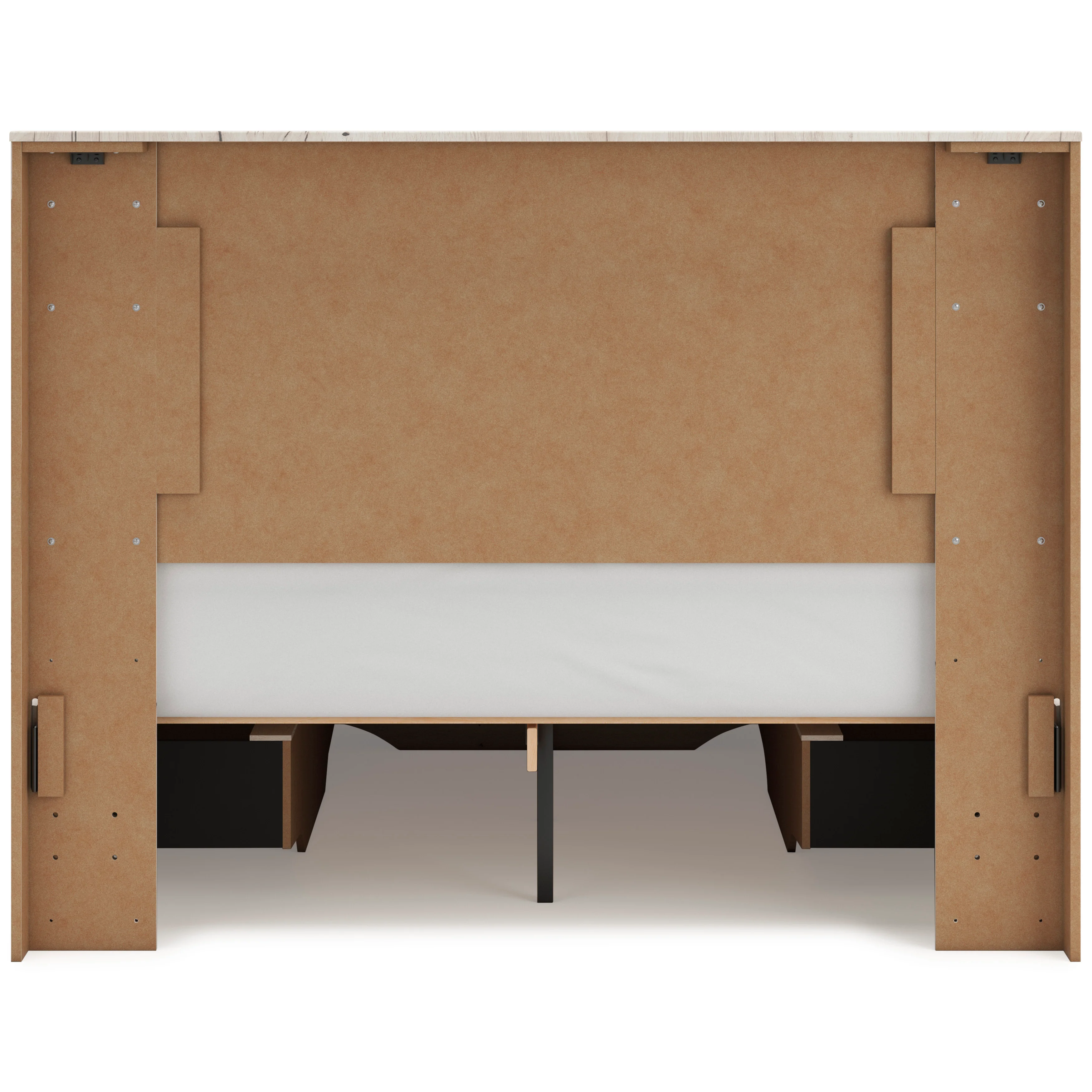 Ashley Lawroy Panel Six Drawer Storage Bed